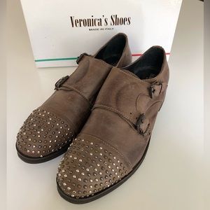 Made in Italy Women’s Leather Loafers (EU Size 39)